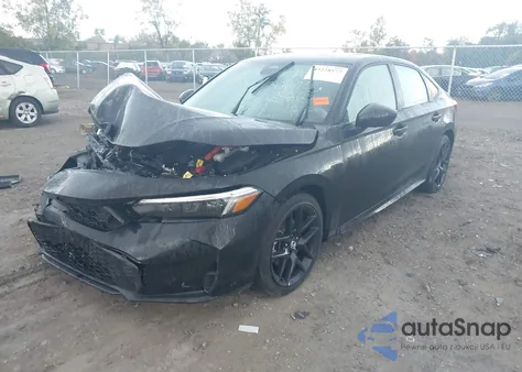 2025 Honda Civic Sport/Sport Touring из США, поврежденный, VIN 2HGFE4F82SH312675